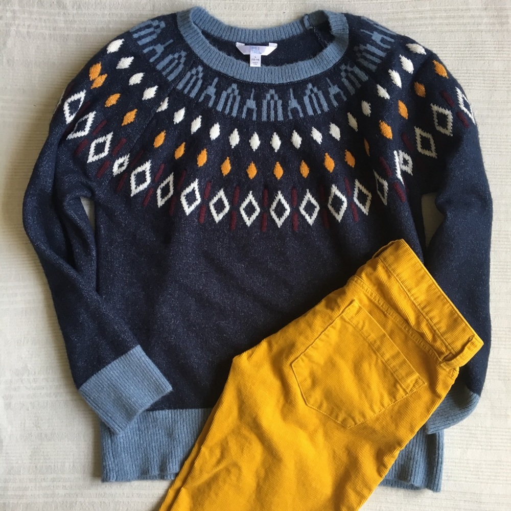 Soft fair isle sweater
